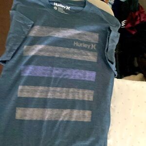 Blue Hurley T-shirt, great condition!